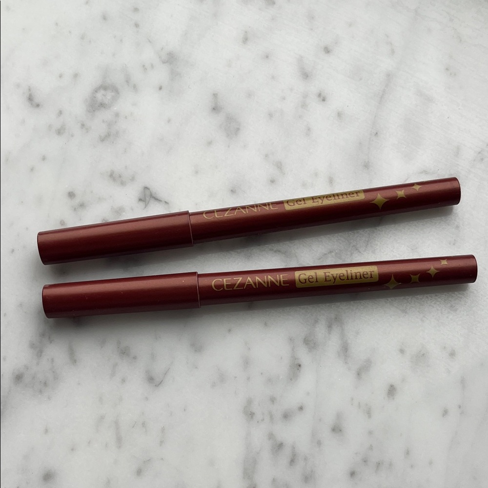 Cezanne Deep Red Gel Eyeliner Duo